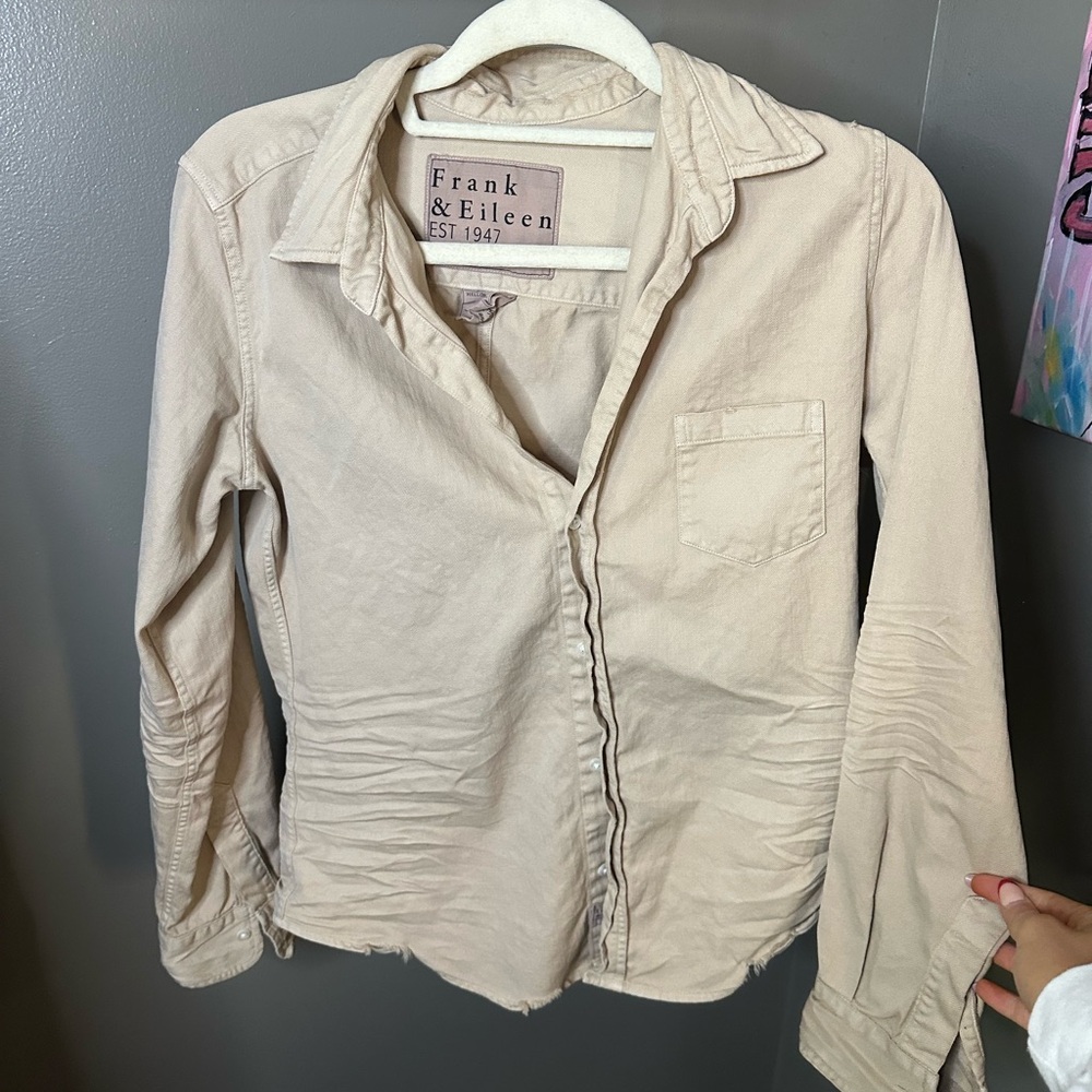 Frank & Eileen Women's Tan Utility Jacket
